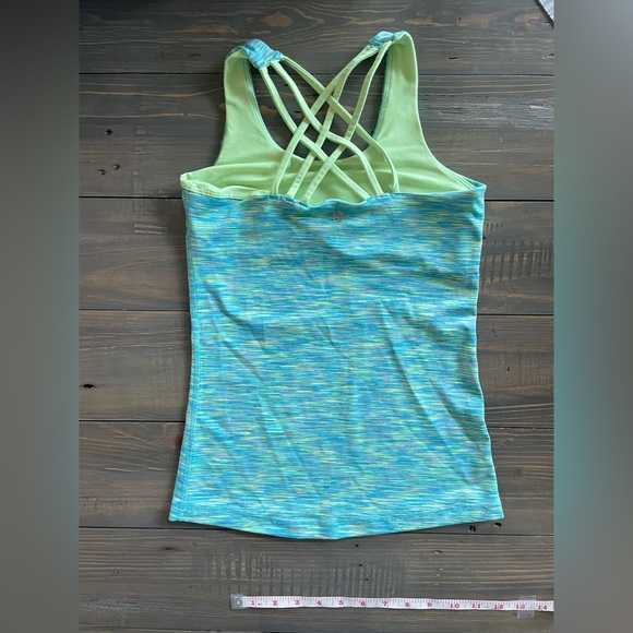90 Degrees Girls Tank Top with Shelf bra. Size 10 - Picture 2 of 3